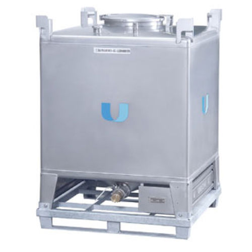 Contenedor IBC de acero inoxidable - LTP series - HIRSCHFELD EMBALLAGES - para líquido / de producto químico / de almacenamiento