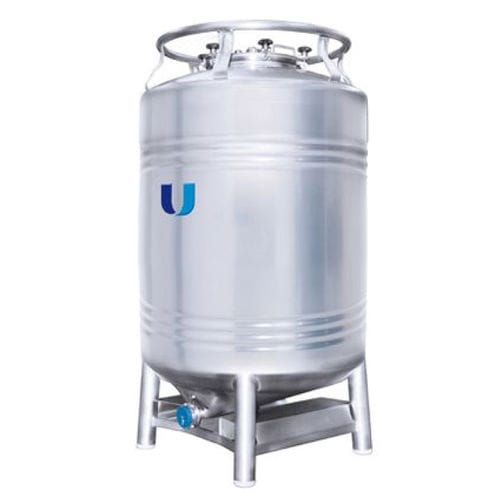 Contenedor IBC de acero inoxidable - LNZ series - HIRSCHFELD EMBALLAGES - para productos viscosos / de transporte / para la industria agroalimentaria