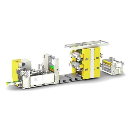 Máquina para fabricar bolsas de papel - RX - HOLWEG GROUP S.A.S.U. - automática