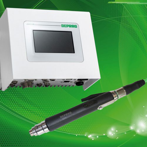 Atornilladora eléctrica con cable - MINIMAT-EC  - DEPRAG SCHULZ GMBH u. CO. KG - recta / de alto par / con señal de radio