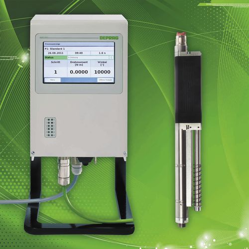 Atornilladora eléctrica con cable - MINIMAT-EC-Servo  - DEPRAG SCHULZ GMBH u. CO. KG - recta / servo-controlado / estacionaria