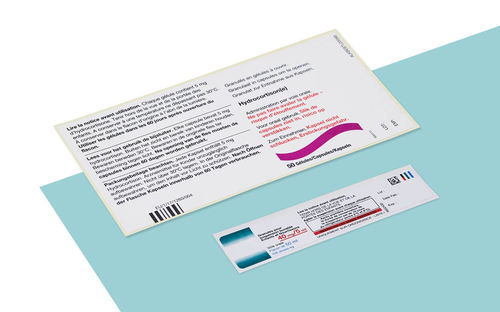 Etiqueta para material plástico - MM PACKAGING - para productos farmacéuticos / para embalajes / para vidrio