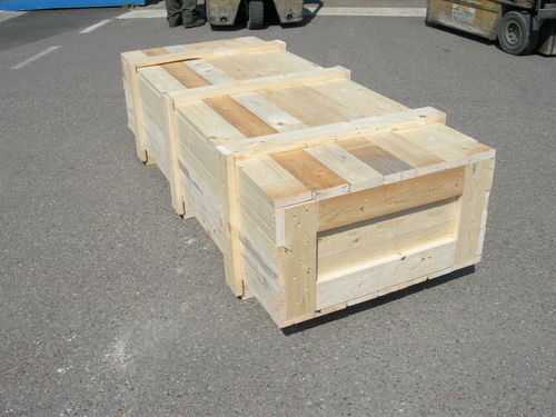 Caja-palé de madera - Caisse Traditionnelle  - Panopack
