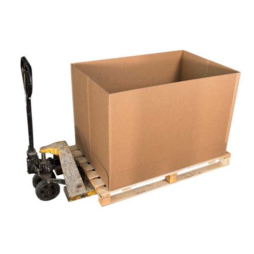 Caja de embalaje de cartón - Jefferson Smurfit Group - de palés