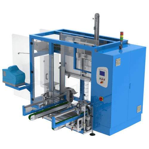 Formadora de cajas automática - Jefferson Smurfit Group - cola hot-melt / cinta adhesiva