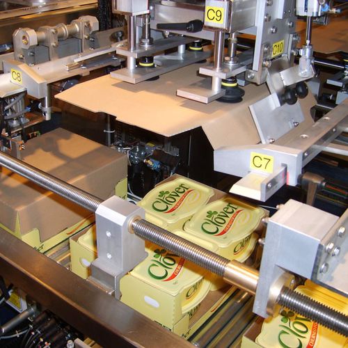 Colocadora de tapadera automática - Jefferson Smurfit Group - para la industria agroalimentaria