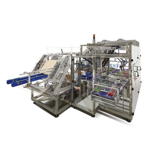 Encajadora-empacadora de bandejas wraparound - Jefferson Smurfit Group - automática / de manipulación / compacta