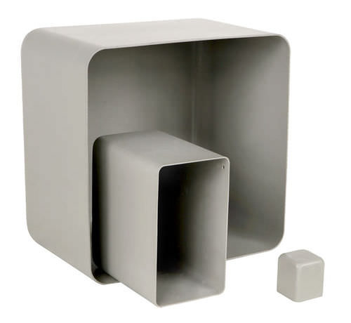 Caja rectangular - Zero Manufacturing - de plástico / de uso general / embutida