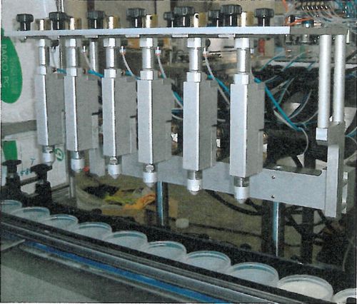 Cabezal de dosificación para productos cosméticos - HL series - Tecnicoll Srl - calefactado