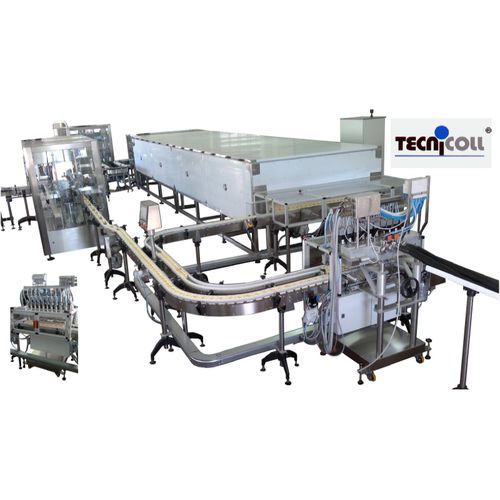 Línea de llenado en caliente - Tecnicoll Srl - automática / semiautomática / para frascos