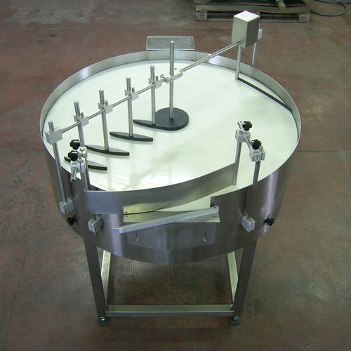 Mesa rotativa accionada por motor - Tecnicoll Srl - horizontal / para transportador / de carga