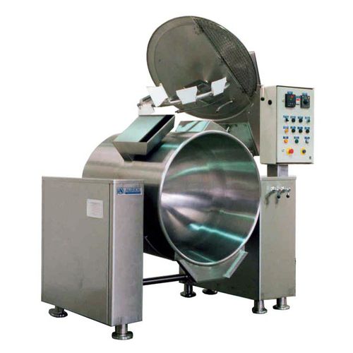 Marmita industrial de vapor - AURIOL - para la industria alimentaria / para la restauración / reclinable