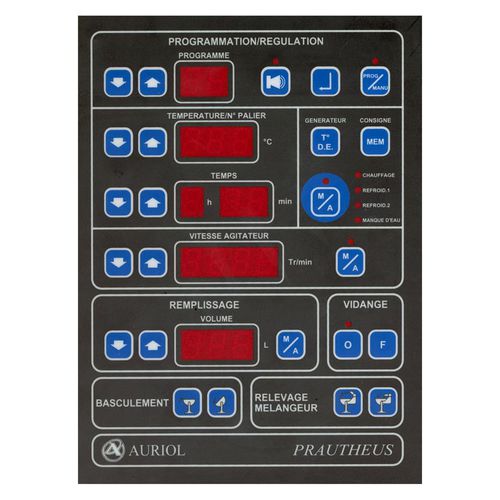 Cuadro de mando digital - PRAUTHEUS - AURIOL - compacto / con pantalla táctil