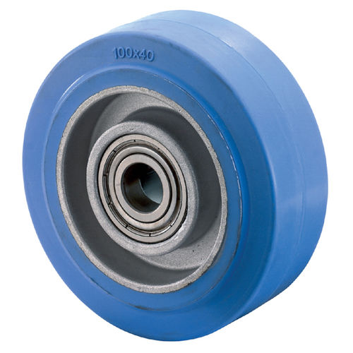 Rueda con aro - B24 - BS Rollen GmbH - aluminio / resistente al calor