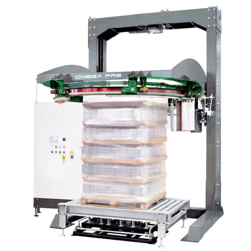 Envolvedora con anillo rotativo - RONDA OMEGA - COMARME - automática / para palés / con transportador