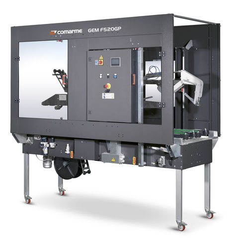 Precintadora de cartón varias solapas - GEM F520 GP  - COMARME - automática / papel engomado