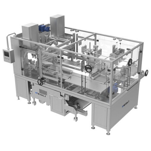 Máquina de embalaje automática - Egli - para cajas de cartón / de mantequilla / para la industria agroalimentaria