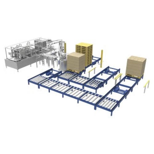 Despaletizador de columna - Egli - para línea de producción de mantequilla / automático / para la industria alimentaria