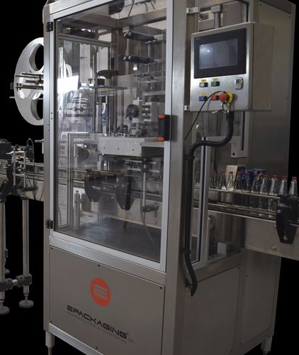 Etiquetadora automática - SIRIO – 150 - E-Packaging Srl - para aplicación en la parte superior del producto / para aplicación en el lateral del producto / para manga termorretráctil