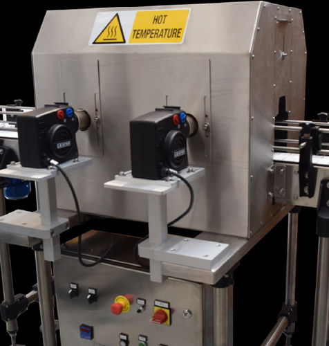 Túnel de retracción con aire caliente - E-Packaging Srl - eléctrico / para etiquetas / para mangas termorrectráctiles
