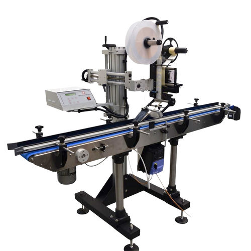 Máquina de etiquetado automática - Saturno Light - E-Packaging Srl - para botellas / para aplicación en el lateral del producto / para aplicación en la parte superior del producto
