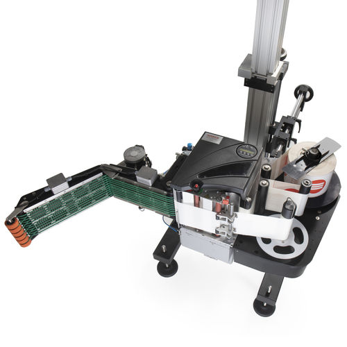 Impresora-aplicadora de etiquetas autoadhesivas - URANO CONCORDE  - E-Packaging Srl - para aplicación en la parte superior del producto / para aplicación en el lateral del producto / para cajas