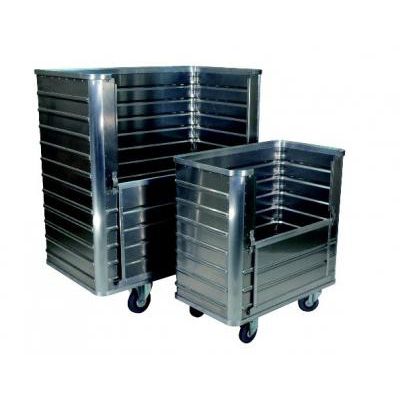 Carro de transporte - CPLG series - Facdem Equipements - de aluminio / multifuncional / de lavandería