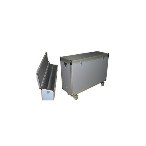 Flight case de aluminio - 300750 - Facdem Equipements - con ruedas