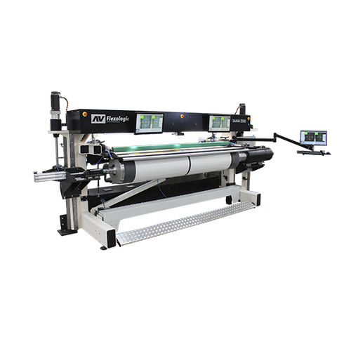 Ensambladora semiautomática - SAMM 2500+ - AV FLEXOLOGIC - de cliché flexografico / para la industria de la pre-impresión
