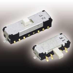 Interruptor de corredera - CMS series - Nidec Copal Electronics - unipolar / antipropagación de llamas / electromecánico