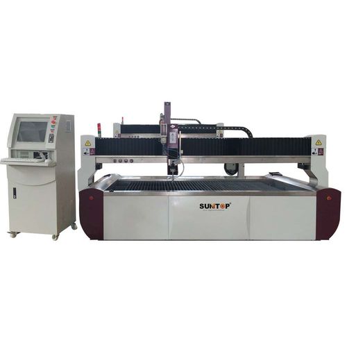 Máquina de corte con chorro de agua - ST-WJ-L3015DG - Suzhou Suntop Laser Technology CO.,LTD - para acero inoxidable / para aluminio / para granito
