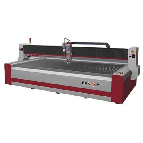Máquina de corte con chorro de agua - ST-WJ-L3015 - Suzhou Suntop Laser Technology CO.,LTD - para acero inoxidable / para aluminio / para granito