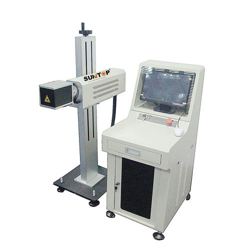 Máquina de marcado láser CO2 - ST-FCO2L10 - Suzhou Suntop Laser Technology CO.,LTD - de metal / para componentes electrónicos / refrigerada por aire