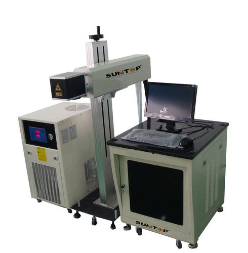 Máquina de marcado láser CO2 - ST-FCO2L60 - Suzhou Suntop Laser Technology CO.,LTD - de plástico / para madera / de metal