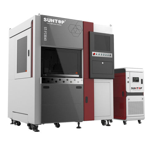 Máquina de corte láser de fibra - ST- FC5040 - Suzhou Suntop Laser Technology CO.,LTD - para acero / para aluminio / para acero inoxidable