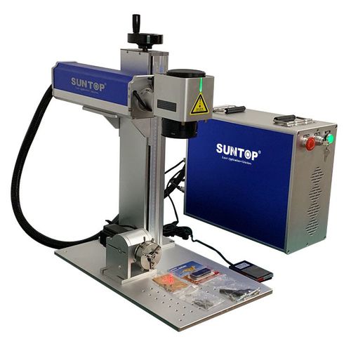 Máquina de marcado láser de fibra - ST-FL20-MNLM - Suzhou Suntop Laser Technology CO.,LTD - de metal / de plástico / de mesa