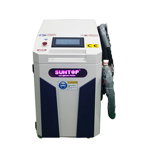 Máquina de limpieza láser de fibra - ST-FLC1500H - Suzhou Suntop Laser Technology CO.,LTD - manual / de piezas metálicas / industrial