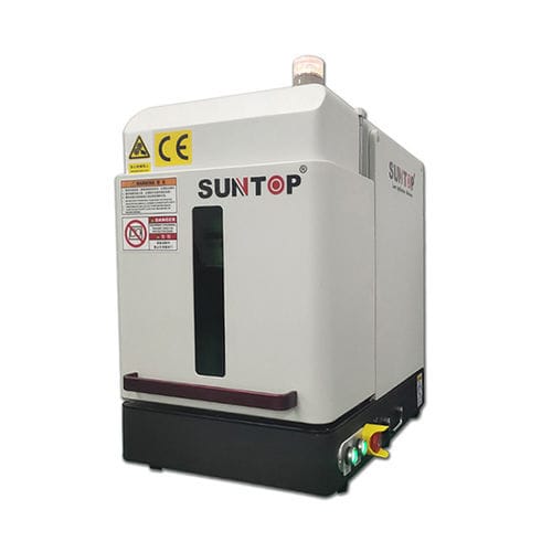 Máquina de marcado láser de fibra - PF series - Suzhou Suntop Laser Technology CO.,LTD - de plástico / de latón / de metal