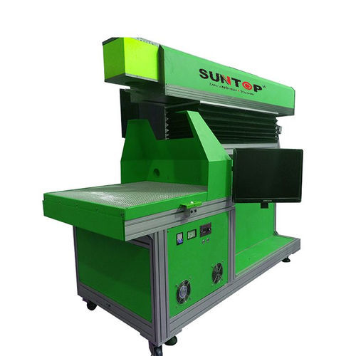 Máquina de marcado láser CO2 - ST-LCO2110 - Suzhou Suntop Laser Technology CO.,LTD - de cuero / de vidrio / de tejidos