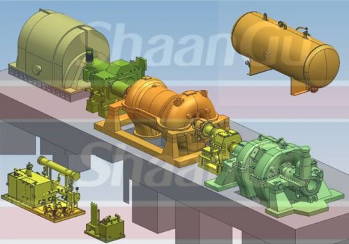 Turbina de gas - BPRT - Shaanxi Blower (Group) Co., Ltd. - para la recuperación de energía / con eje horizontal