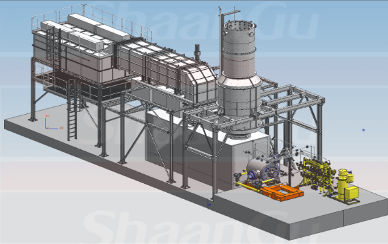 Compresor de gas natural - Shaanxi Blower (Group) Co., Ltd. - eléctrico / estacionario / para conducto