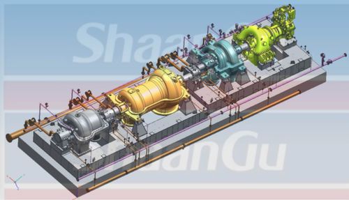 Turbina de gas - Shaanxi Blower (Group) Co., Ltd. - para generación de energía