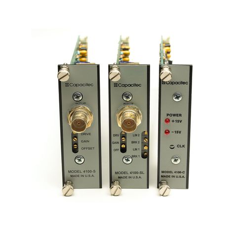 Amplificador de tensión - 4000  - CAPACITEC - de capacitancia / de medidas / de adquisición