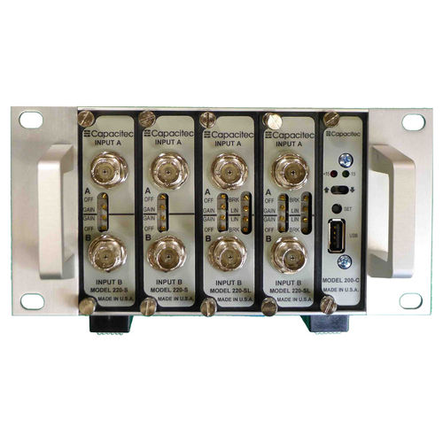 Amplificador de señal - 200 series - CAPACITEC - de potencia / de capacitancia / de medidas