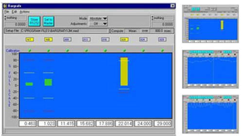 Software de medición - Bargrafx™ - CAPACITEC - de calibración / de ingeniería / de adquisición de datos