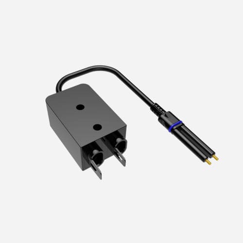Conector de alimentación eléctrica - DV 206  - KERSTEN Elektrostatik - de cable a cable / rectangular / de presión