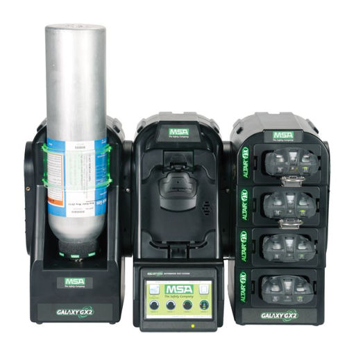 Estación de "bump test" - GALAXY® GX2 - MSA