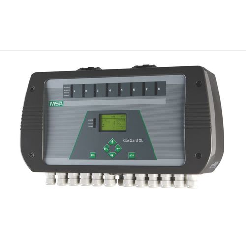 Central de detección de gas multicanales - GasGard® XL - MSA - visualizador LCD / de gas tóxico