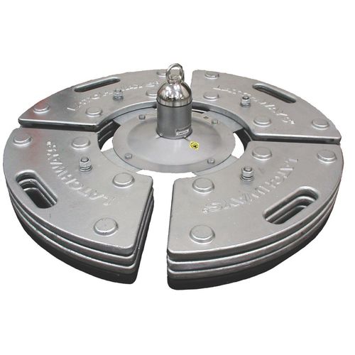 Anclaje anticaída de acero galvanizado - Constant Force® - MSA - para techado / de hormigón