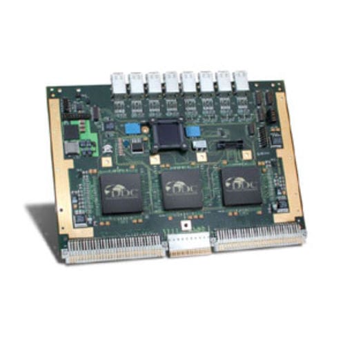 Conmutador Ethernet administrable - FC-76000 - Data Device Corporation - 16 puertos / de fibras ópticas / embarcado